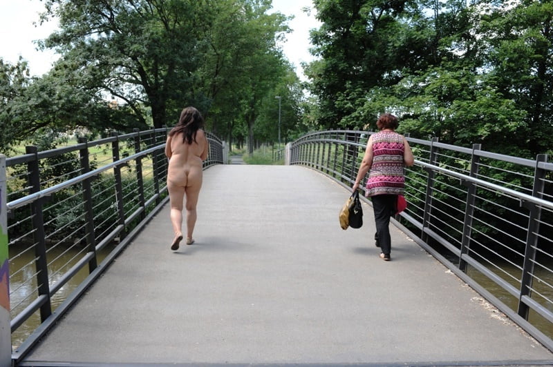 ladies out and about showing off #97145048