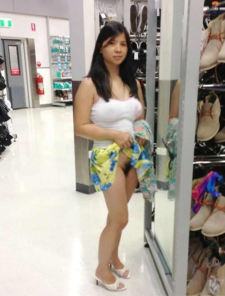 ladies out and about showing off #97145120