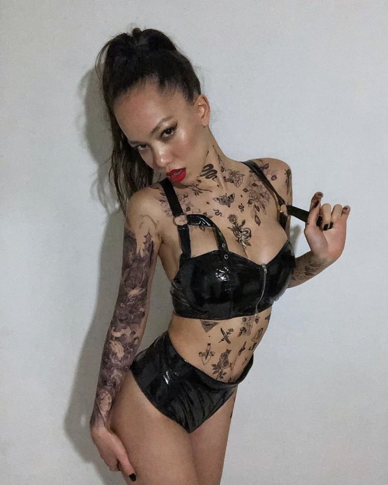 Me with Fake Tatoos - ow do they look on me? #106704668