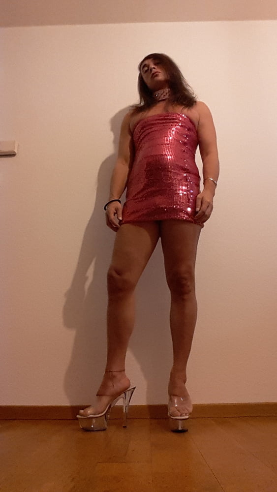 Tygra babe in her new pink dress. #107149634