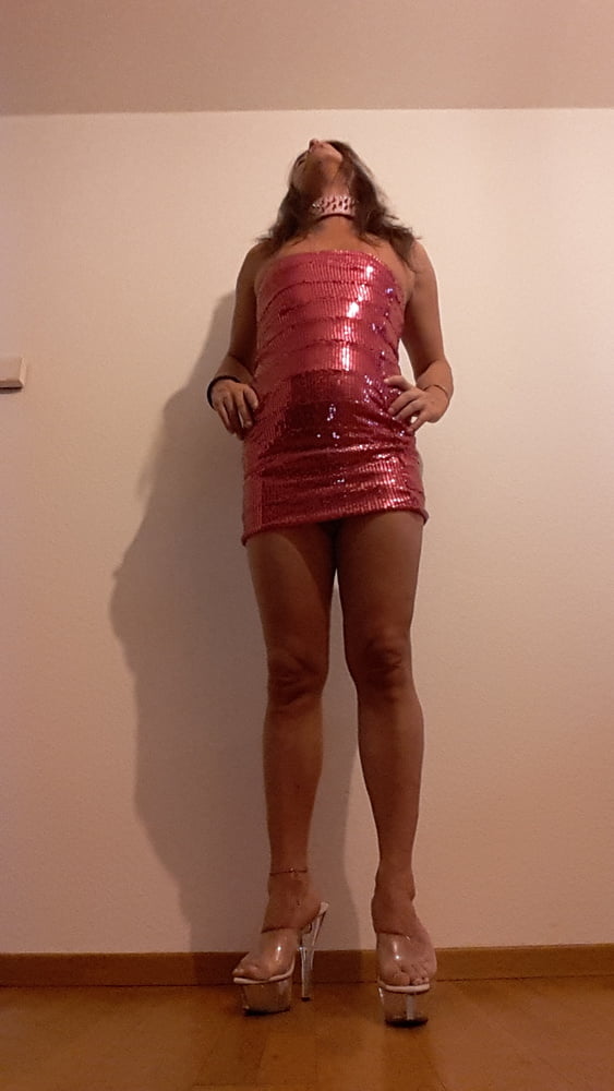 Tygra babe in her new pink dress. #107149638