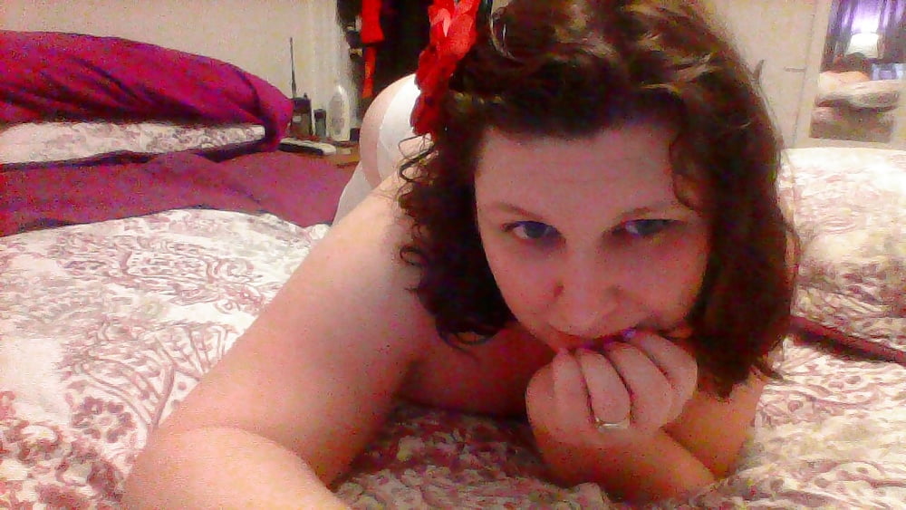 Stockings, panties, heels - the subs view from at my feet... #107263214
