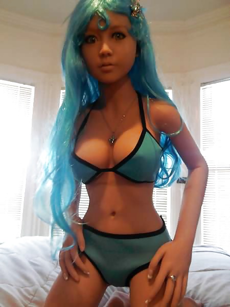 Nina's blue bikini #107342204