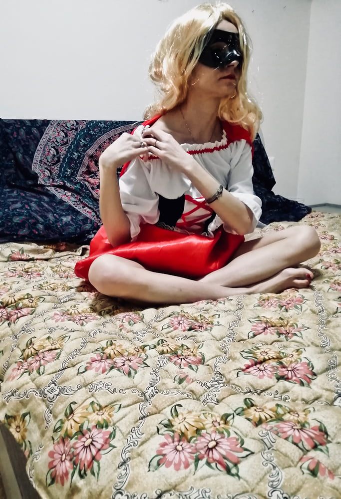 Maja Amateur wife cosplay of Little Red Riding Hood #106627849