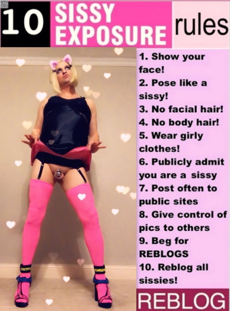 Sissy and faggot exposure #98774822
