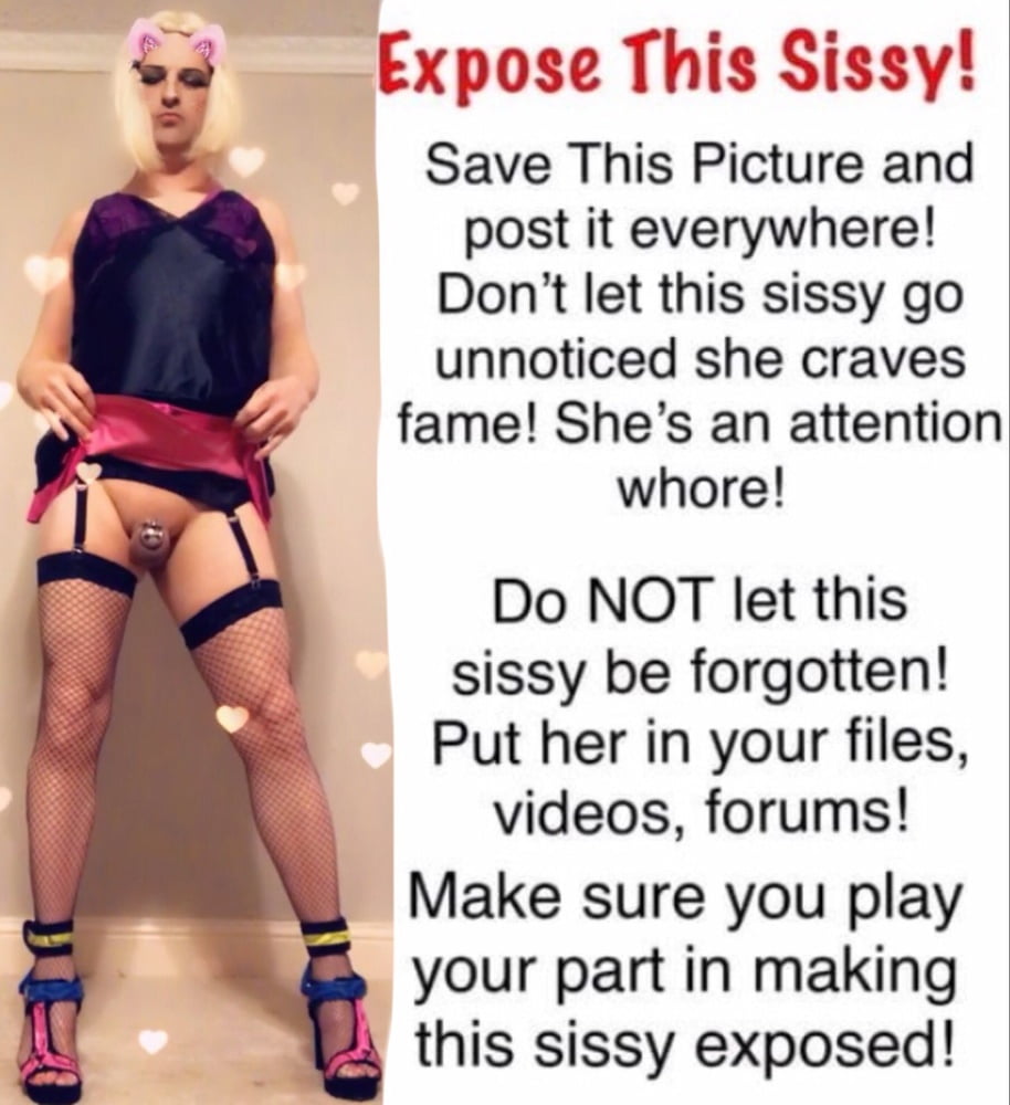 Sissy and faggot exposure #98774830