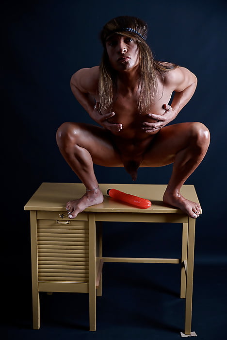 Dildo session at shooting #107119877
