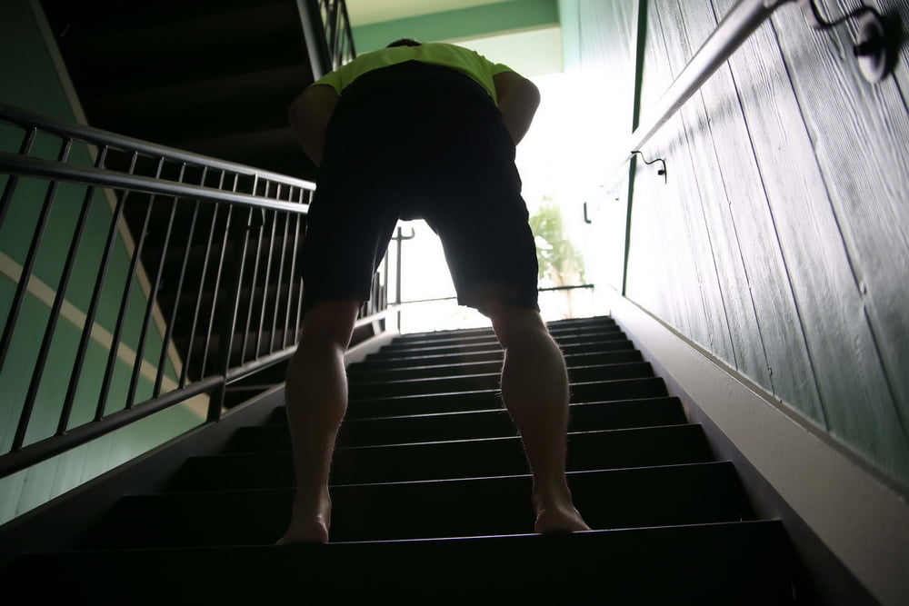 Plugged in the Apartment Complex Stairwell #106917524