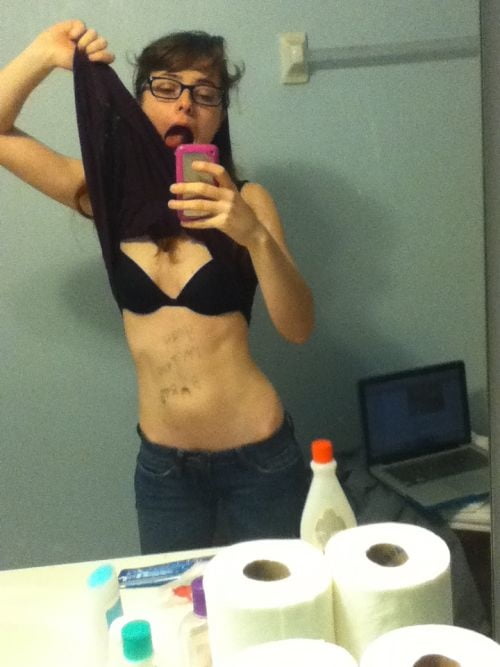 Nice geek with small tites #100607665