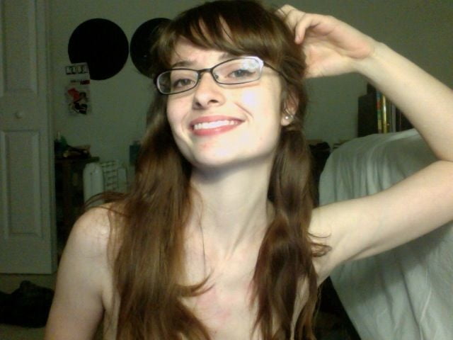 Nice geek with small tites #100607775