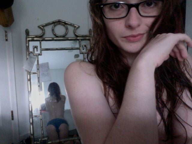 Nice geek with small tites #100607784