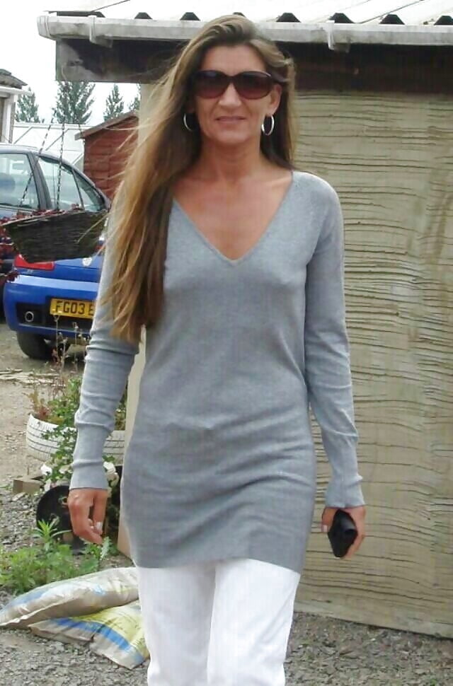 Mature ladies braless cleavage pokies 200 special my favorit #87494147