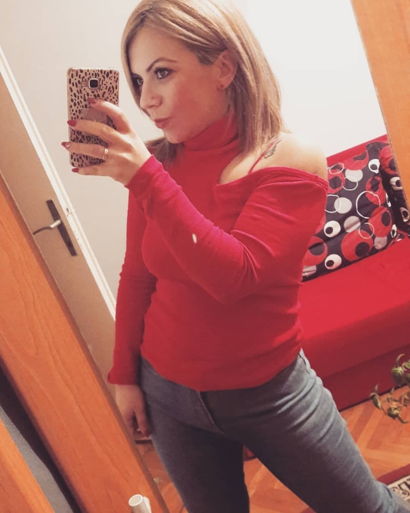 Serbian hot slut girl big natural tits Milica Vasiljevic #99606025