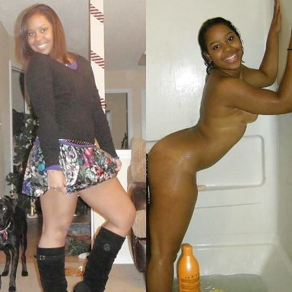 Ebony Dressed Undressed &amp; Before After 06 #80255620