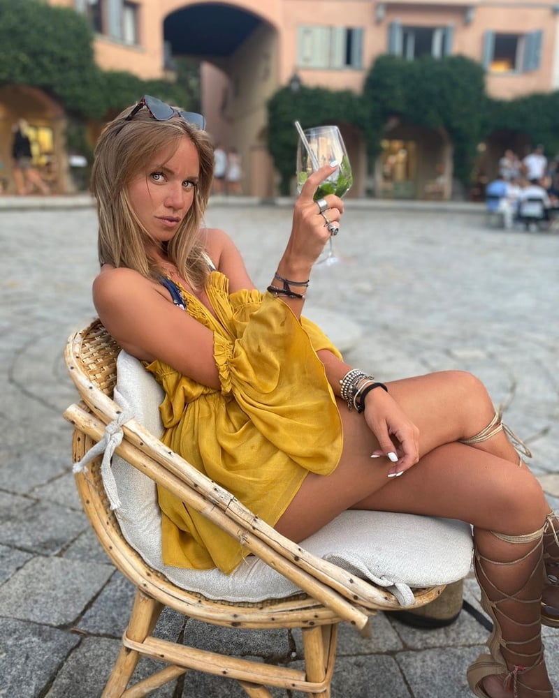 fabiana sexy italian blonde slut with nice legs #80857925