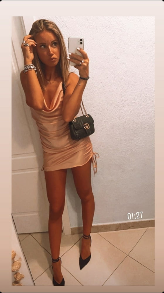 fabiana sexy italian blonde slut with nice legs #80857943