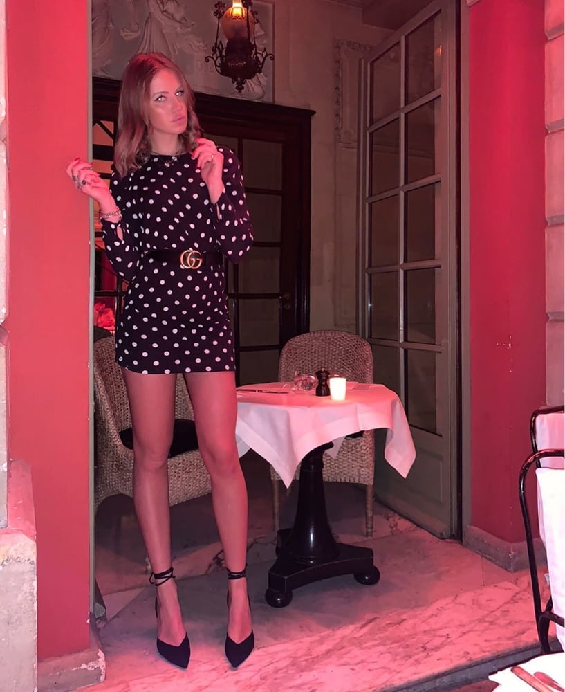 fabiana sexy italian blonde slut with nice legs #80858041