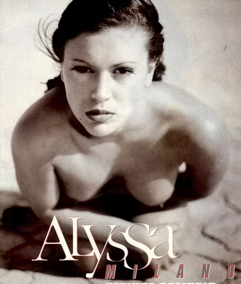 Alyssa Milano nude #108065925