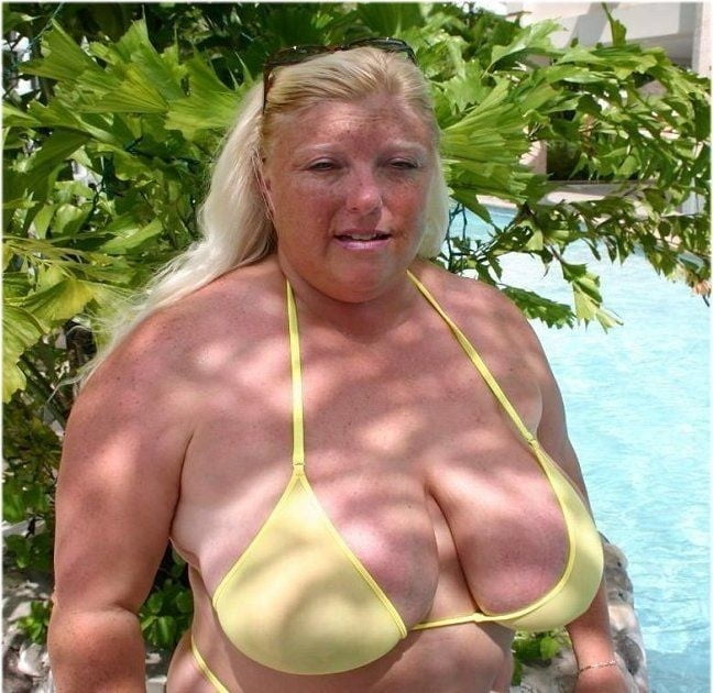 Older and hot 173 (Saggy tits in bikini) #90376459