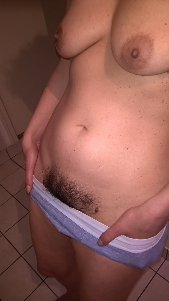 Hairy wife in boxer #107119384
