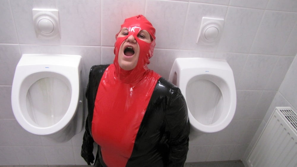 Anna as a toilet in latex ... #88707357