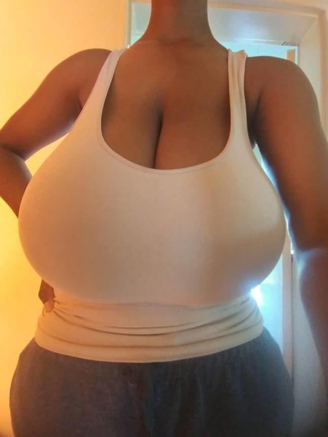 Big and huge tits, nipples, saggy, chubby, puffy, bra marks! #88865732