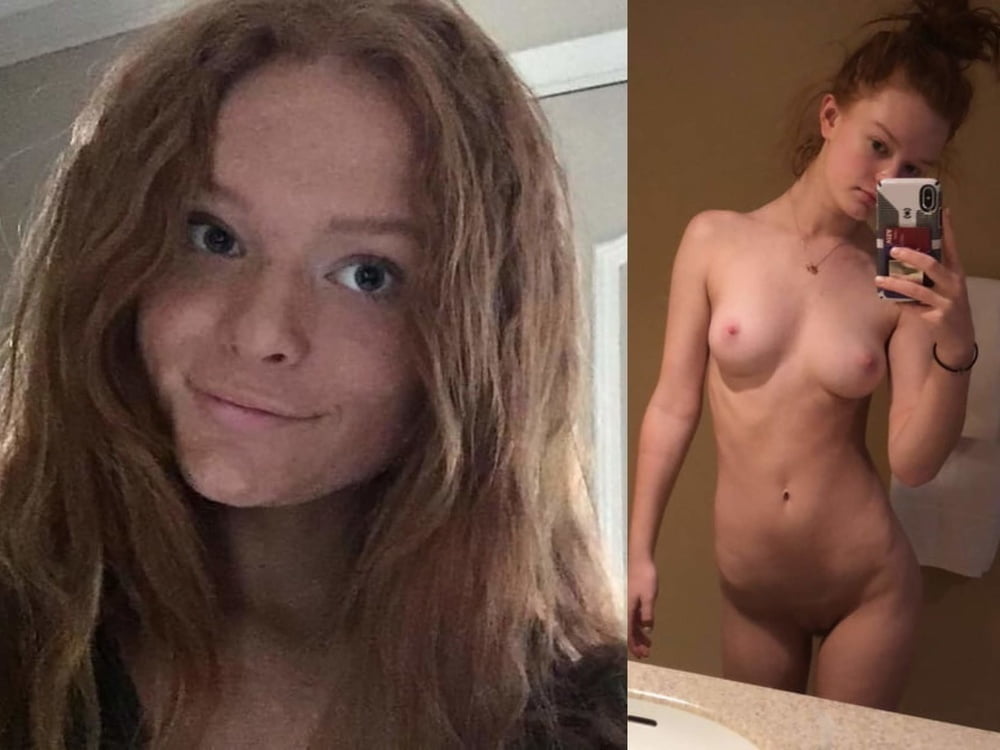 Redhead babes displayed on off dressed undressed #79953132