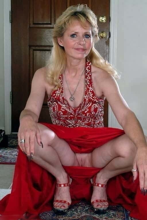 Mature up skirt sluts mainly pantie less #89605350