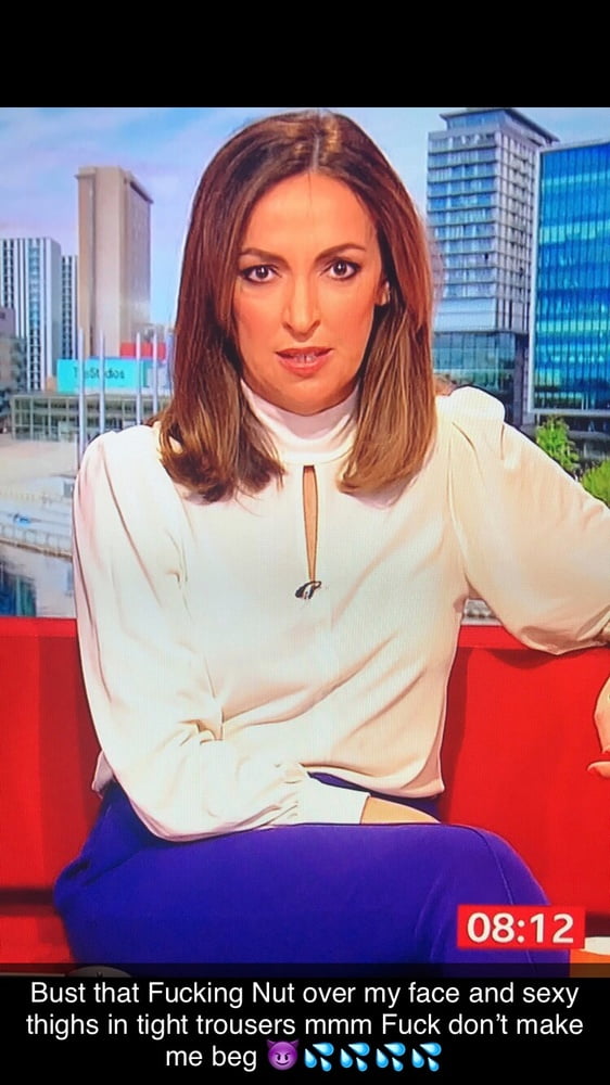 Sally Nugent Watching Us Wank Cover Her Face In Creamy Spunk #90987504