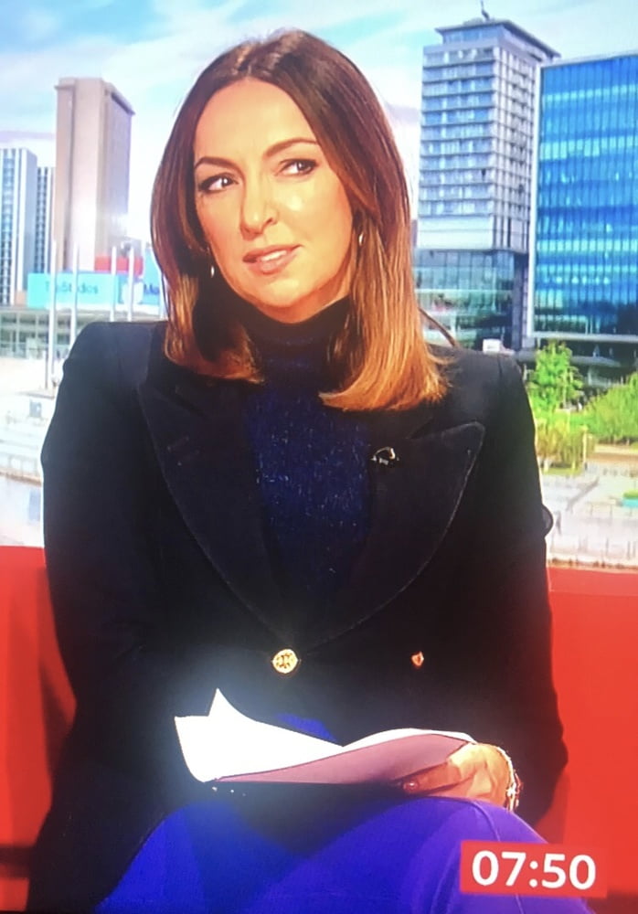 Sally Nugent Watching Us Wank Cover Her Face In Creamy Spunk #90987520