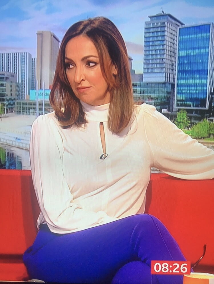 Sally Nugent Watching Us Wank Cover Her Face In Creamy Spunk #90987536