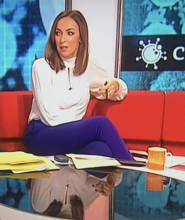 Sally Nugent Watching Us Wank Cover Her Face In Creamy Spunk #90987542