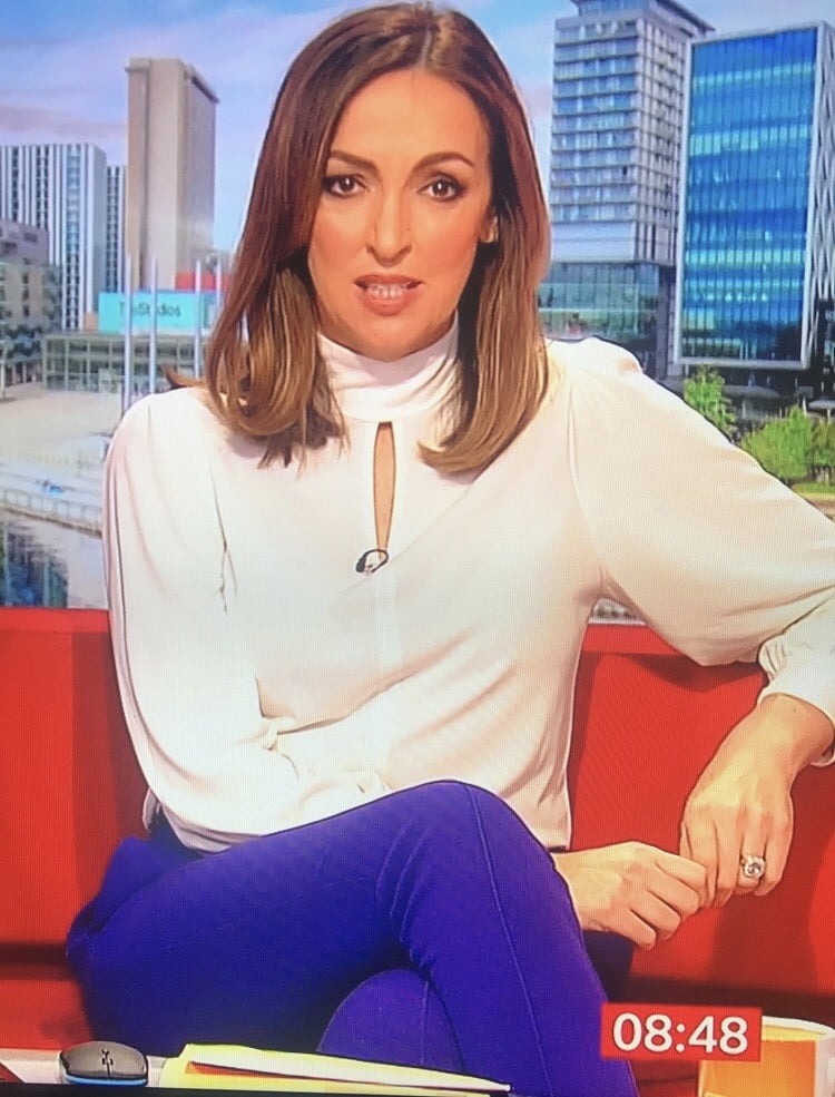 Sally Nugent Watching Us Wank Cover Her Face In Creamy Spunk #90987544