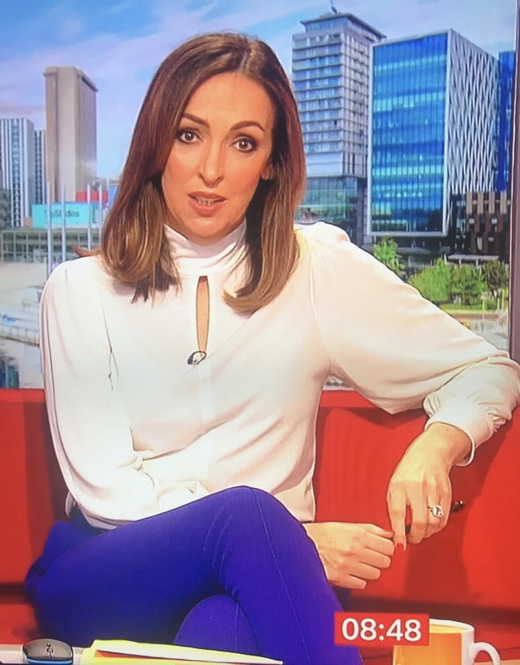 Sally Nugent Watching Us Wank Cover Her Face In Creamy Spunk #90987548