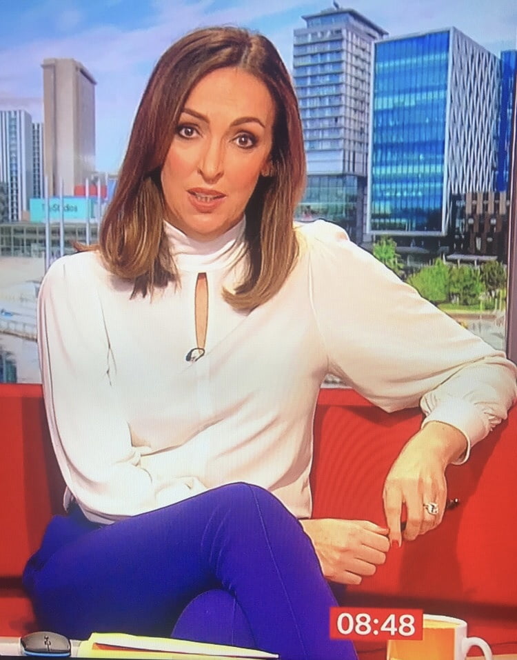 Sally Nugent Watching Us Wank Cover Her Face In Creamy Spunk #90987551