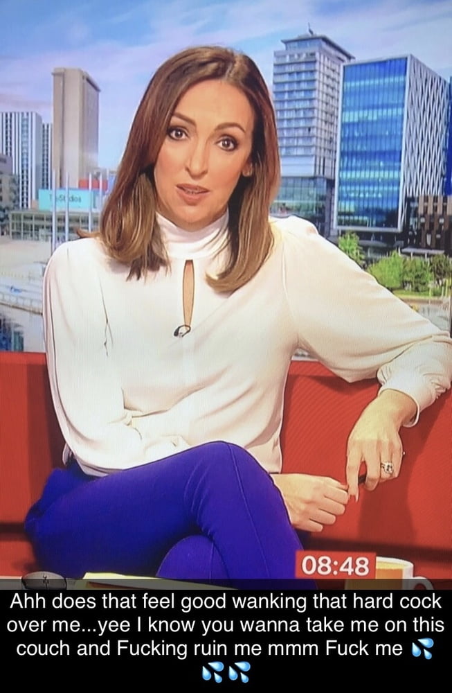 Sally Nugent Watching Us Wank Cover Her Face In Creamy Spunk #90987574
