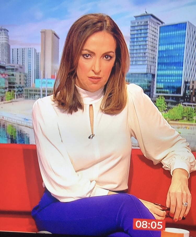 Sally Nugent Watching Us Wank Cover Her Face In Creamy Spunk #90987583
