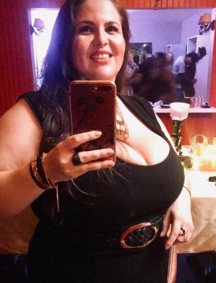 Huge tits BBW (clothed) #92091235