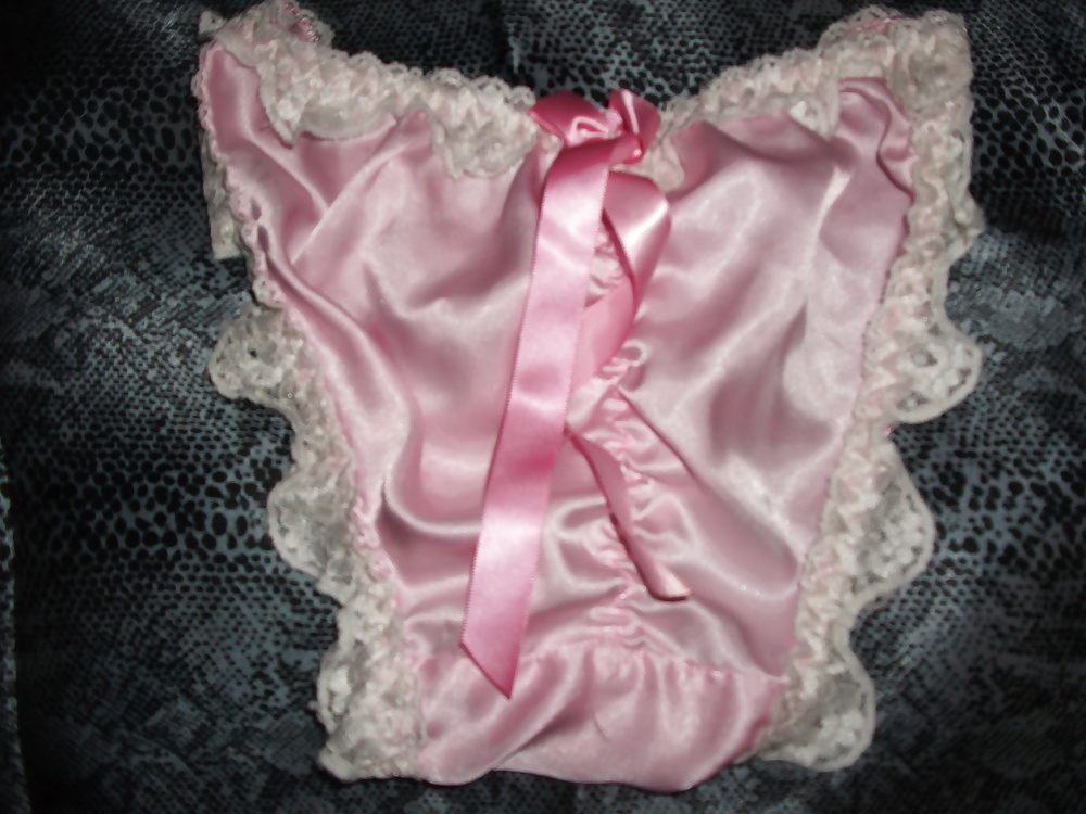 A selection of my wife&#039;s silky satin panties #106828061