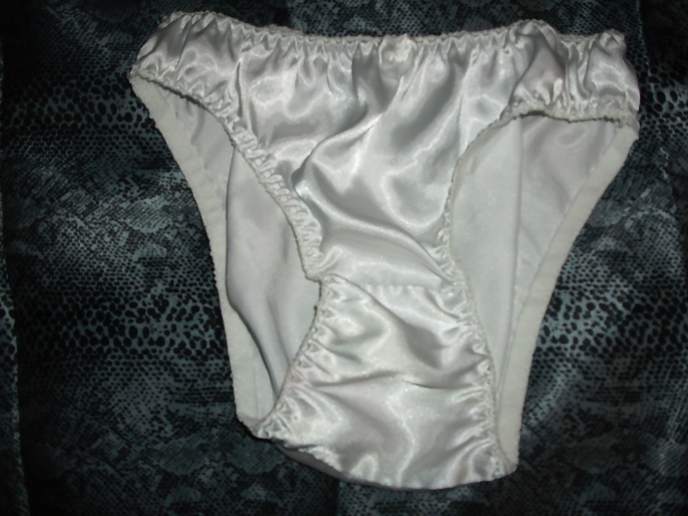 A selection of my wife&#039;s silky satin panties #106828068