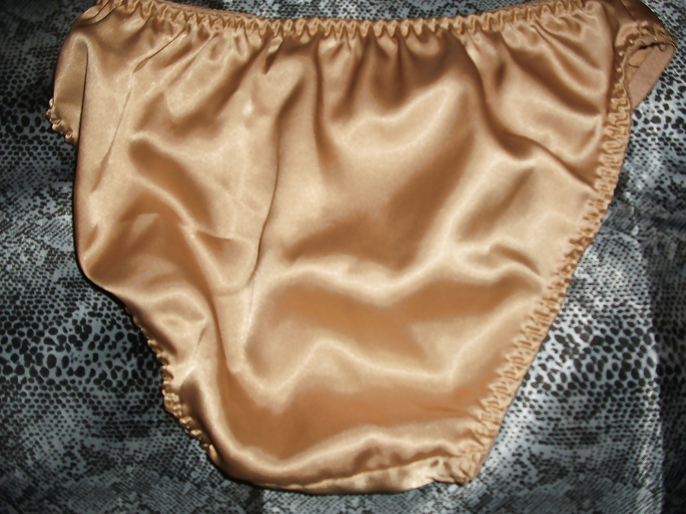 A selection of my wife&#039;s silky satin panties #106828077