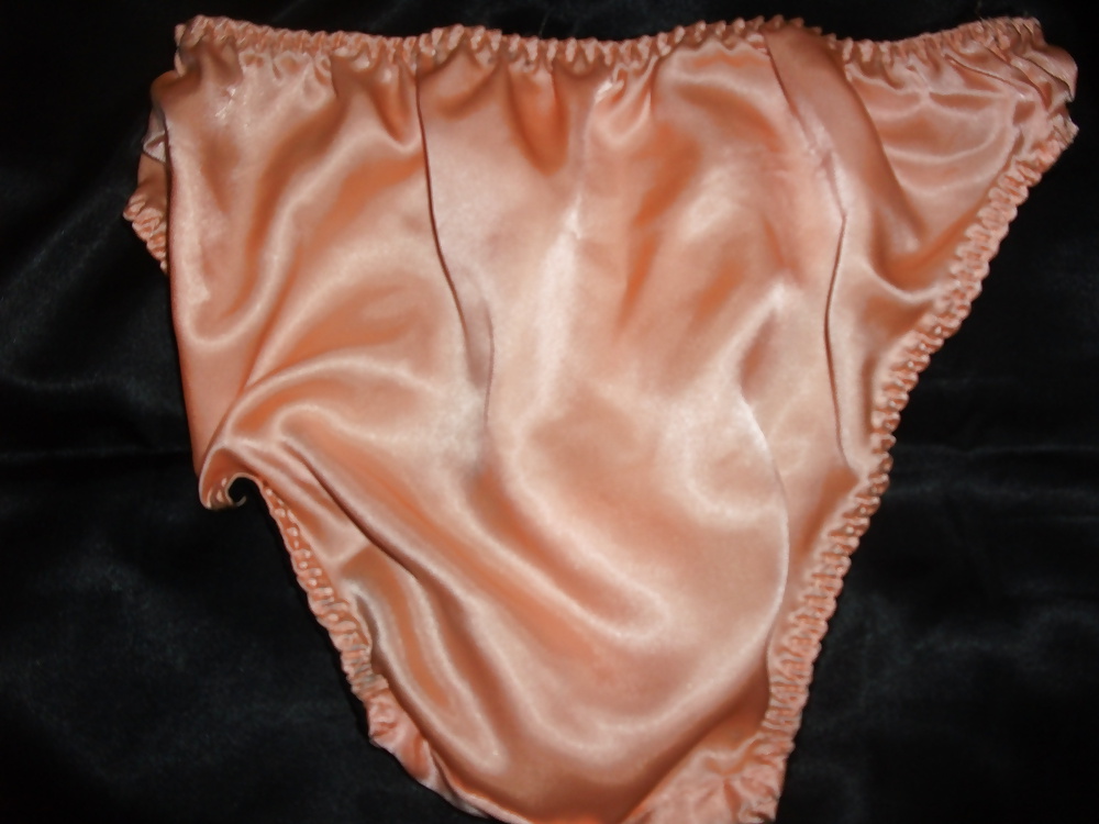 A selection of my wife&#039;s silky satin panties #106828091