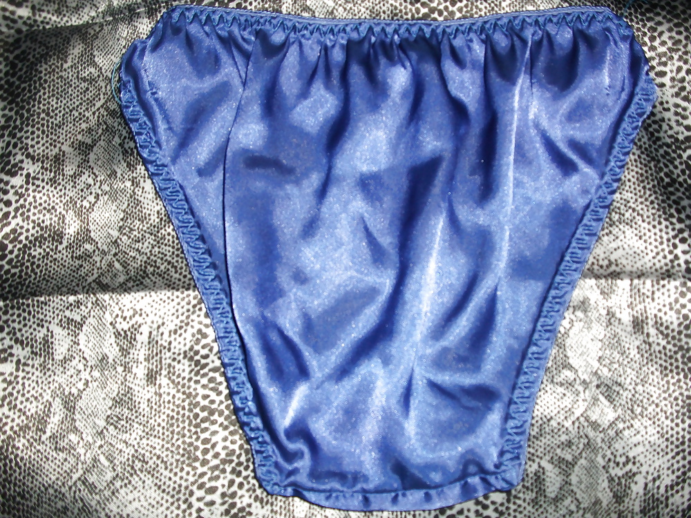 A selection of my wife&#039;s silky satin panties #106828097