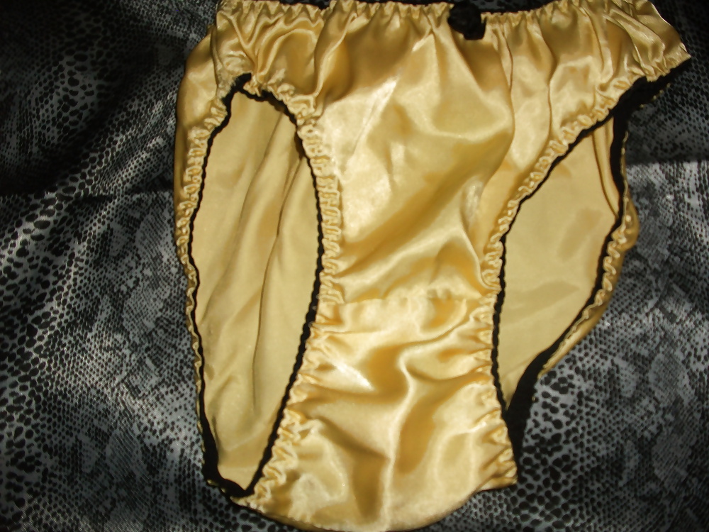 A selection of my wife&#039;s silky satin panties #106828106