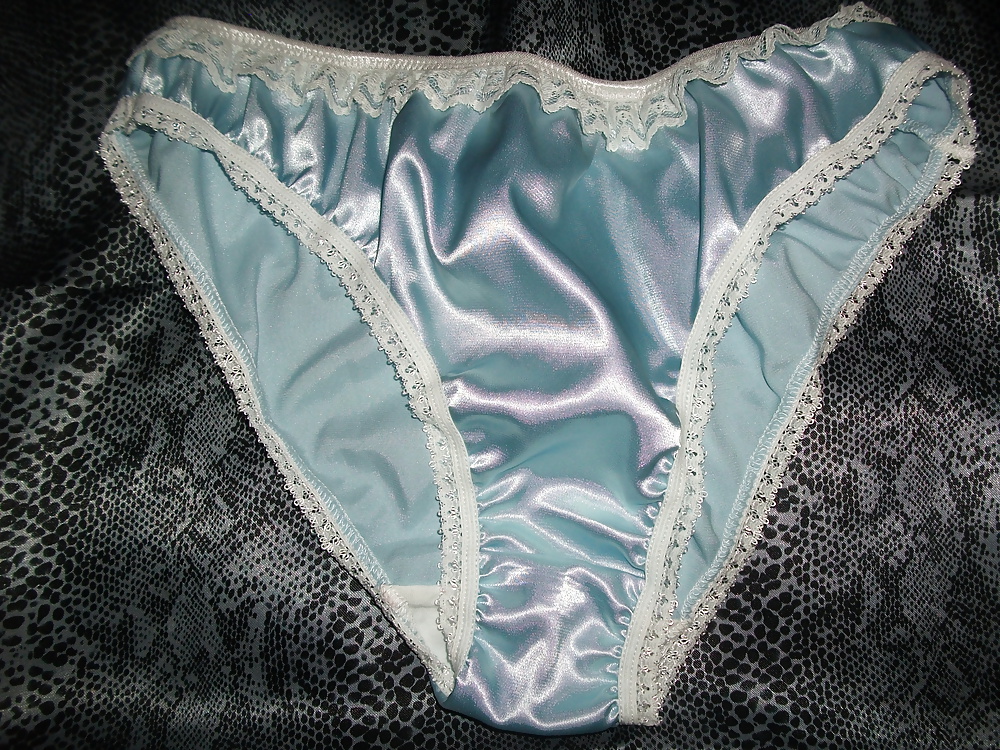 A selection of my wife&#039;s silky satin panties #106828111