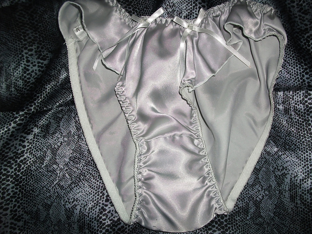 A selection of my wife&#039;s silky satin panties #106828133