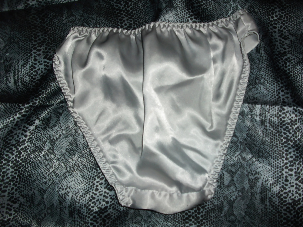 A selection of my wife&#039;s silky satin panties #106828137