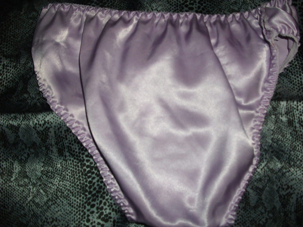 A selection of my wife&#039;s silky satin panties #106828149