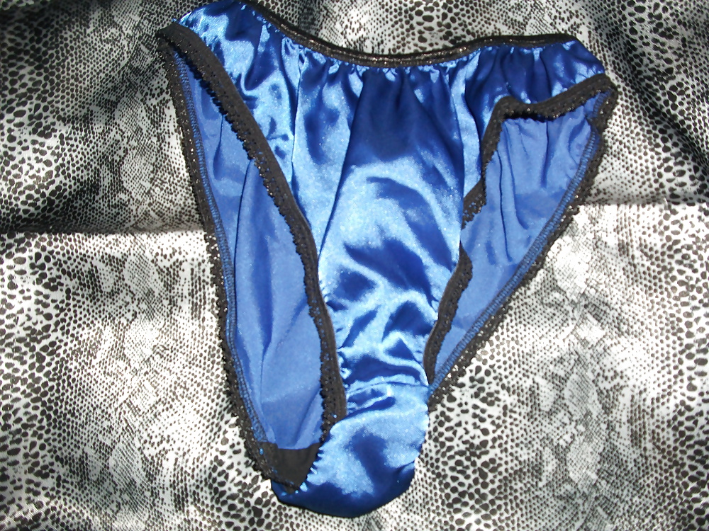 A selection of my wife&#039;s silky satin panties #106828151