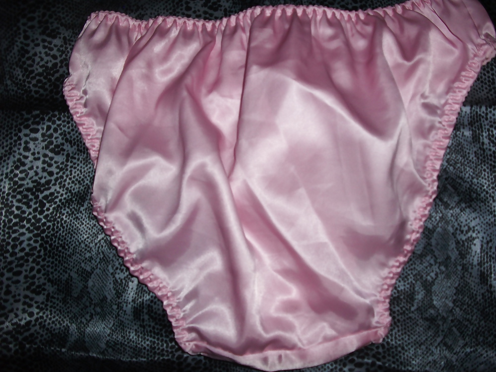 A selection of my wife&#039;s silky satin panties #106828157